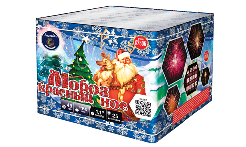  Батарея салютов Мороз Красный Нос  в Калининградской области